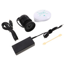Travel Friendly Plastic Foot Detox Machine Black Ionic Spa