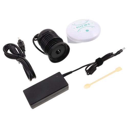 Travel Friendly Plastic Foot Detox Machine Black Ionic Spa