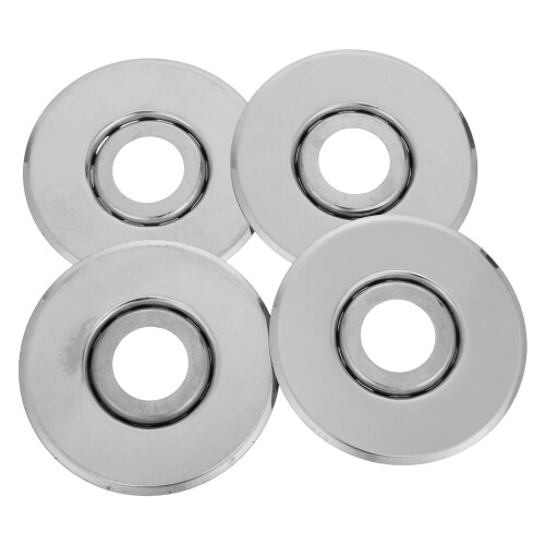 16Pcs Recessed Stainless Steel Fire Sprinkler Cover Plate Silver 1