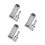 12Pcs Stainless Steel Aquarium Filter Intake Guard Black Mesh Screen 4