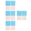 Silicone Earwax Cleaning Tool Set Sky-Blue Reusable Ear Picks 9