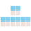 Silicone Earwax Cleaning Tool Set Sky-Blue Reusable Ear Picks 8