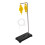 4Sets Physik Unterricht Set Seilzugblock Mit Halter Aus ABS Bunt 1