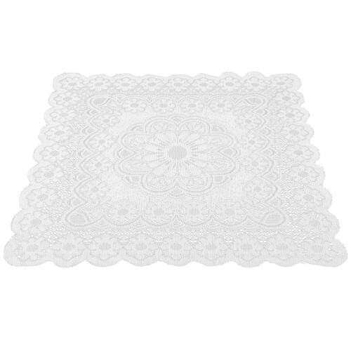 3Pcs White Lace Covers for Bread Machine Microwave Oven Home Use