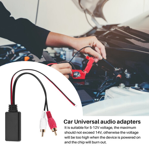 Auto Universal Drahtlos  Modul Musik Adapter Rca Aux Audio Kabel 1
