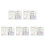 10Pcs Assorted Color Multiplication Chart Whiteboard for Classroom Use 8