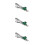 3Pièces Clips Pour Cravate Multifonction Tenue Formelle 6