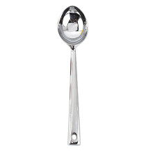 2Pcs Silver Zinc Alloy Dessert Spoon Ice Cream Fruit Digging Tools