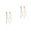 4Pcs Silver Metal Jewish Bible Reading Pointer with Chain for 10
