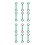 12Pcs Kids Protector Locks Green ABS Baby Safety Drawer Locks for Home 7
