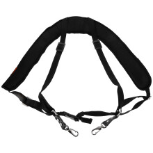 2Pcs Black Adjustable Djembe Strap Comfortable African Drum Belt