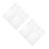 20Pcs Transparent PVC Stencil Sheets for Crafts Reusable Art Templates 4