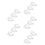 5Pcs Plastic Hose for Vacuum Cupping System & Oxygen Facial Devices 7