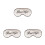 3Pcs Silk Sleep Eye Patch Beige Comfortable Adjustable Night Blindfold 2