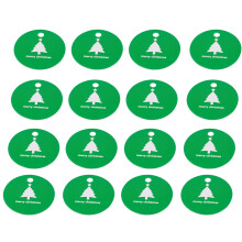 400Pcs Green Christmas Hanging Tags Paper Gift Labels for Party Decor
