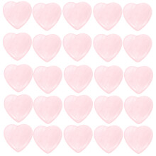 150Pcs Unique Pink Heart Crystal Beads for Handmade Jewelry and Crafts