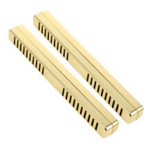 4Pcs Golden Cigar Humidifiers ABS Mini Humidor Fresh Storage Accessory