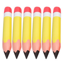 12Pcs Vivid Multi Color PVC Inflatable Giant Pencil Toys for School