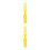 2Pcs Durable Yellow Plastic Paint Mixing Rods Manual Stirring Tools 7