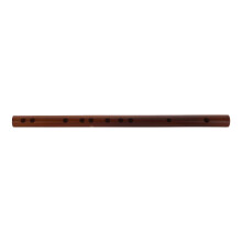 4Sets Short Bamboo F Key Flute Khaki Adult Musical Instrument