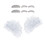 4Sets Soft P Wire Scientist Wig Beard Eyebrows Funny Cosplay Accessory 3