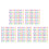 1750Pcs Multicolor Mini Iron Brads Split Leg Fasteners for DIY Crafts 7