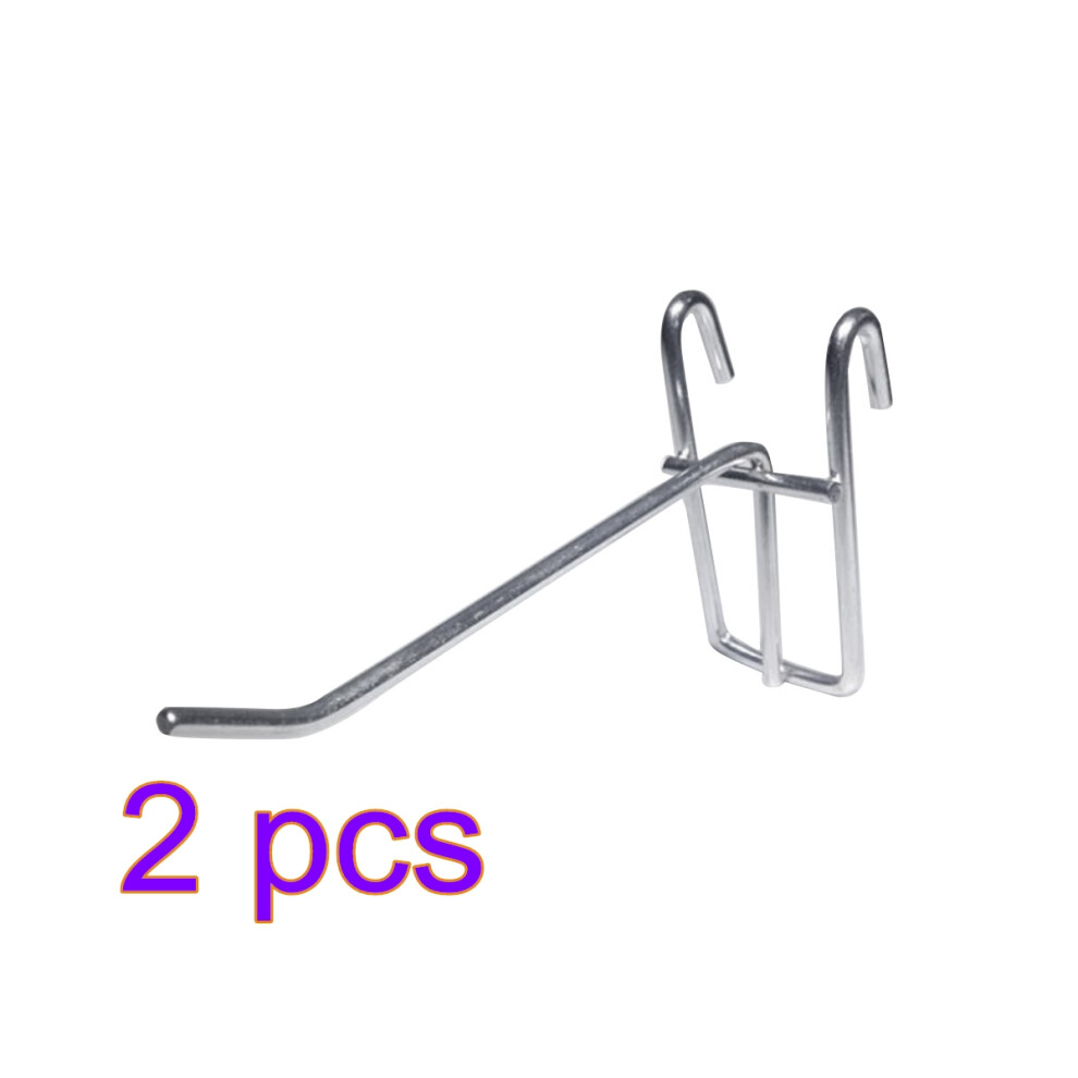 20Pcs Silver Mesh Hooks Kitchen And Closet Hanging Hangers 3632889379563