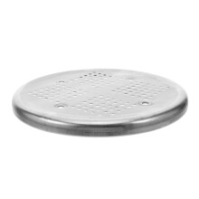 5Pcs Silver Stainless Steel Round Stool Seat Replacement for Home Bar