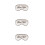 3Pcs Silk Sleep Eye Patch Beige Comfortable Adjustable Night Blindfold 6