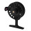 4Pcs Durable ABS Ice Fishing Spinning Reels Front Drag Black 2