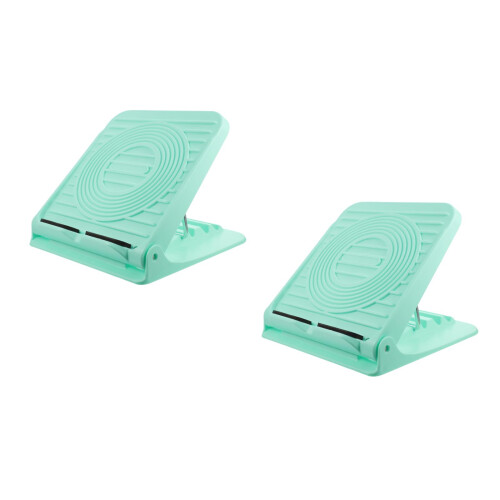 2Pcs Green Foldable Calf Foot Massage Board for Leg Exercise 2