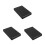3Pcs Compact Black Model Painting Stand for Miniature Tools and Drying 5