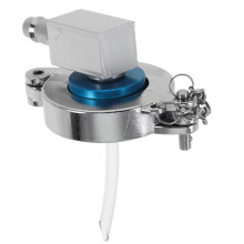 Silver 43Mm Threaded Brake Bleeder Adapter Kit for Car Use
