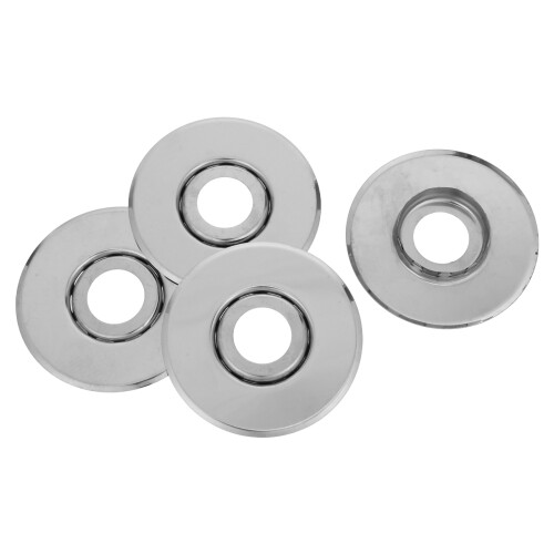 16Pcs Recessed Stainless Steel Fire Sprinkler Cover Plate Silver 2