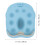 2Pcs Blue PP Slant Board Leg Exercise Foot Calf Stretching Tool 2
