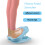 2Pcs Blue PP Slant Board Leg Exercise Foot Calf Stretching Tool 4