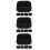 15Pcs Rectangular Velvet Watch Pillows Cushion for Bracelet Display 6