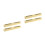 4Pcs Golden Cigar Humidifiers ABS Mini Humidor Fresh Storage Accessory 5