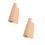 2Pcs Fabric Tree Protector Wraps Brown Burlap for Winter Garden Safety 4