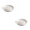 2Pcs Ceramic Food Masher Bowl White Vegetable Fruit Grinding Tool 8