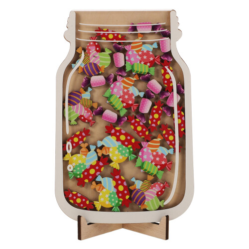 5Pcs Wood Classroom Reward Jars for Boys Behavior 1