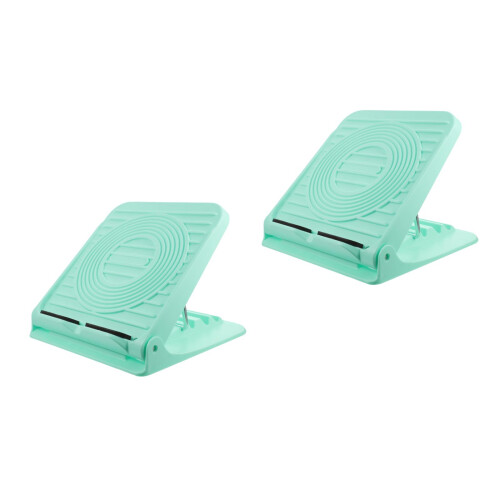 2Pcs Green Foldable Calf Foot Massage Board for Leg Exercise 1