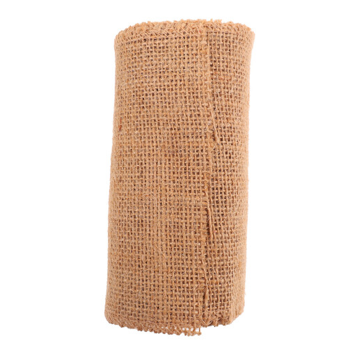 2Pcs Fabric Tree Protector Wraps Brown Burlap for Winter Garden Safety 1