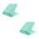 2Pcs Green Foldable Calf Foot Massage Board for Leg Exercise 8