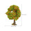 3Pcs Model Craft Trees Green for Micro Landscape DIY Decoration 10
