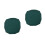 2Pcs Green Foldable Mahjong Mat for Board Games Durable Table Cover 9