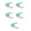 5Pcs Manual Star Hole Paper Punch Precise Smooth Edges Sky-Blue Tool 6