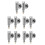 10Pièces Robinet D'angle Inox Automatique Compatible Machines À 3