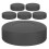 12Pcs Matte Finish Hockey Training Pucks for Precision Control 3