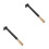 2Pcs Handheld Rust Tool Metal with Wooden Handle for Ship Care 6